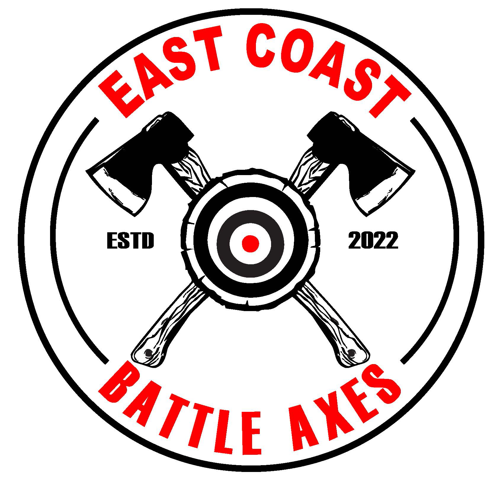 East Coast Battle Axes Logo East Coast Battle Axes Logo